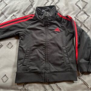 Adidas kids zip up jacket. Size 3T